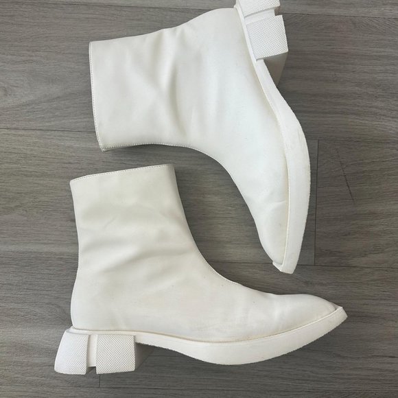 BOTH White Boots